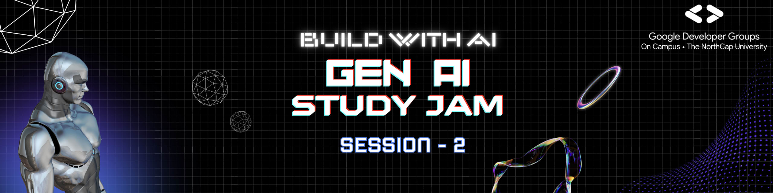See Build with AI GenAI Study Jam Session 2 at Google Developer Groups